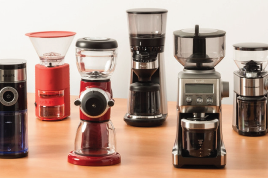 Group of Burr grinders